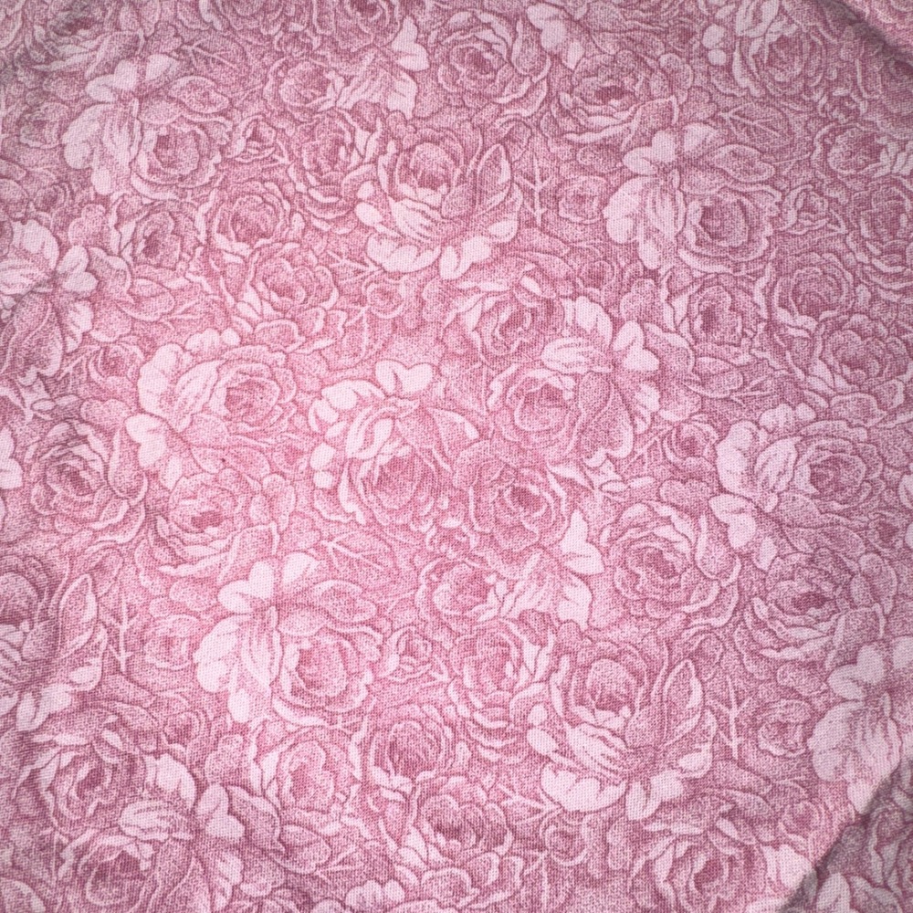 RJR Fashion Fabrics Cotton 1.8 Yard Pink Jinny Beyer Boho Cottagecore Rose